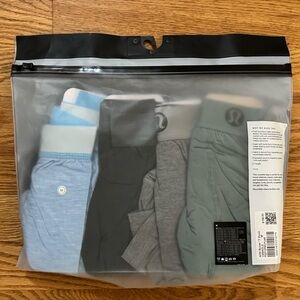 Lululemon Men's Always in motion Boxer Set - Blue, Black, Gray, Green,Etc..